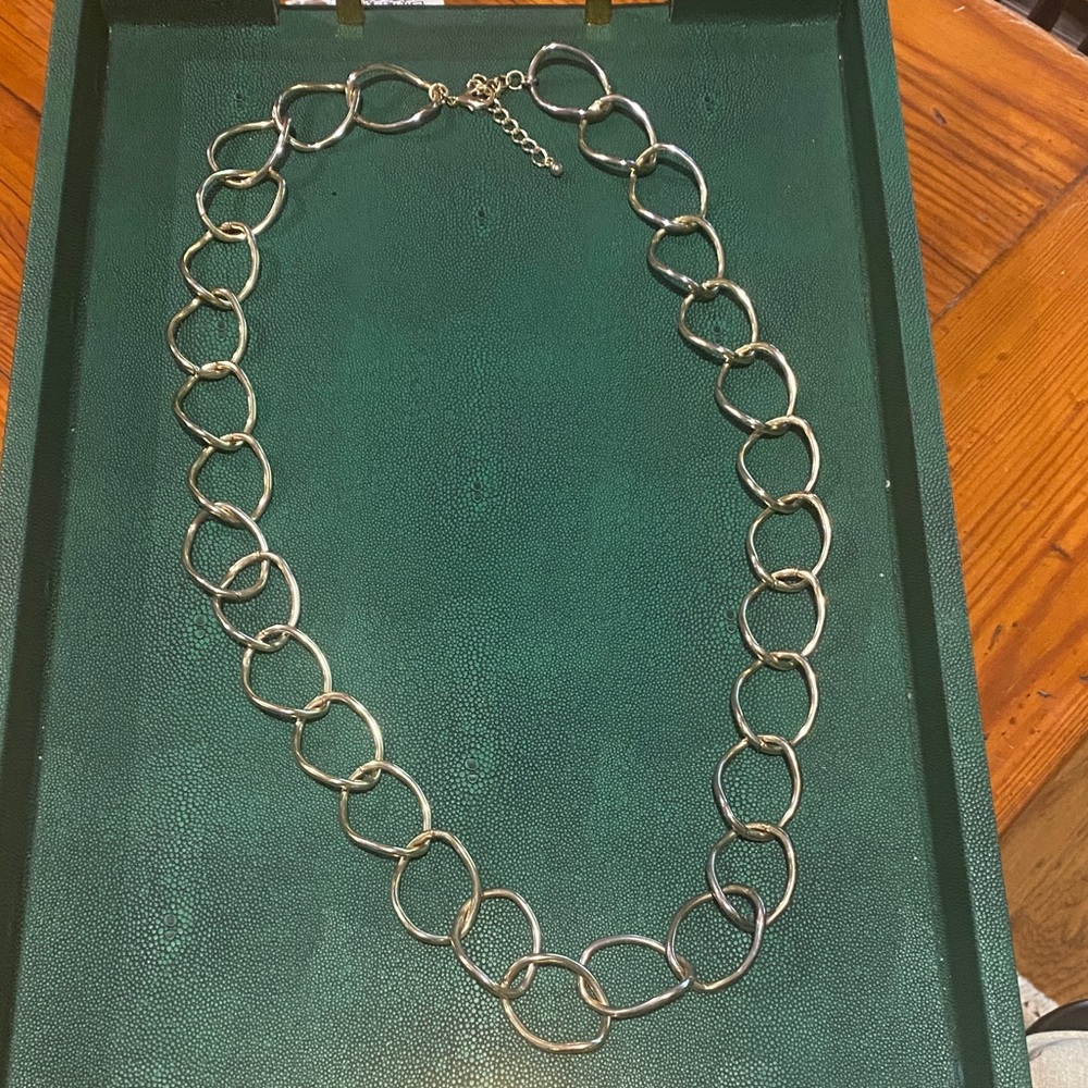Long Gold Costume Gold Chain Necklace